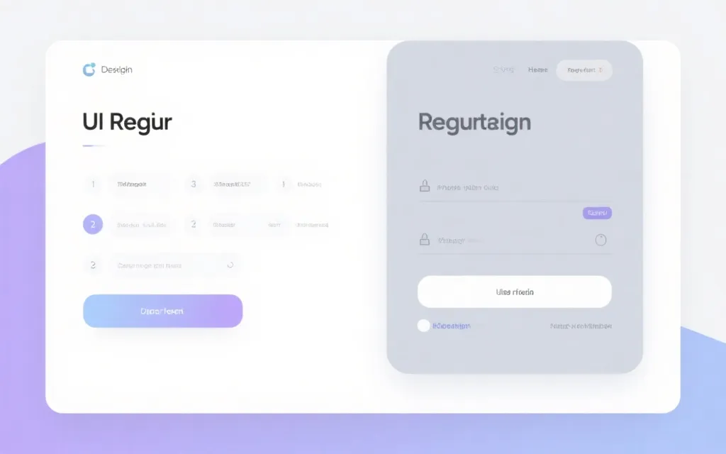 极速飞艇注册流程界面设计